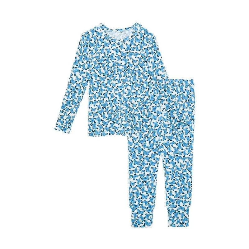 Bamboo Long Sleeve Pajama Set - Nayeli (Butterflies)