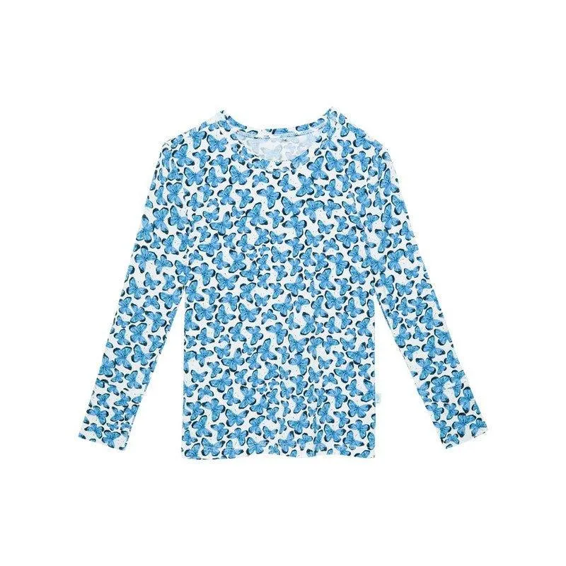 Bamboo Long Sleeve Pajama Set - Nayeli (Butterflies)