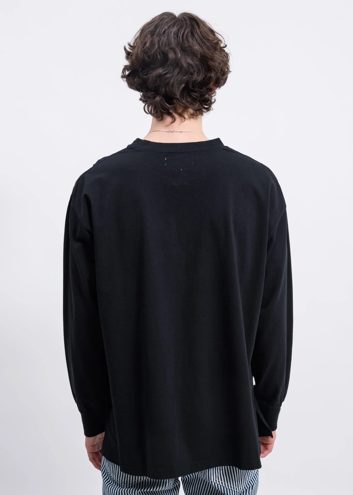 Black Graffiti Logo Sweatshirt