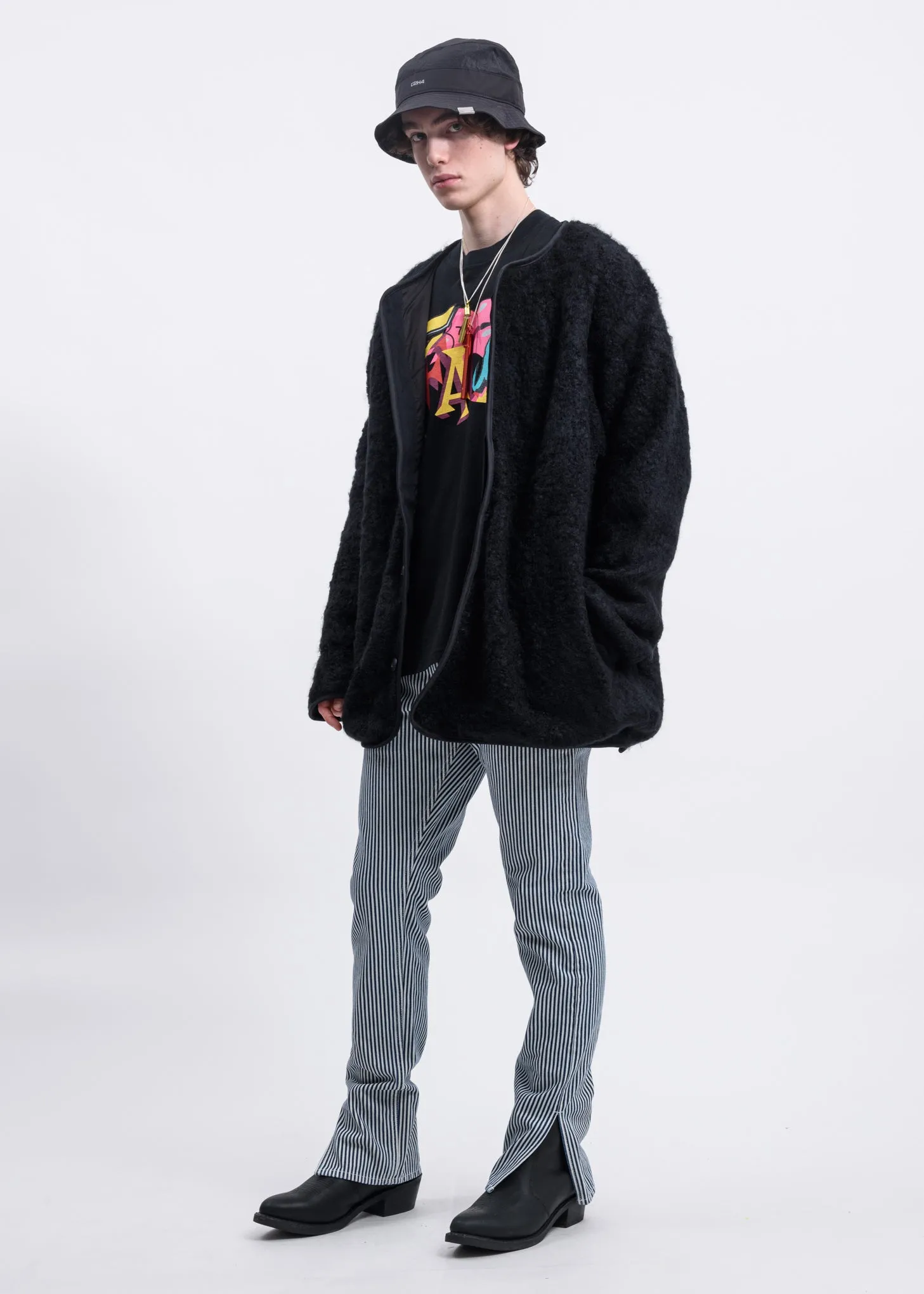 Black Graffiti Logo Sweatshirt