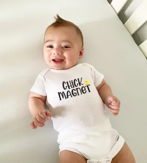 Chick Magnet Onesie - Cute Baby Onesie - Easter Shirt for Infants