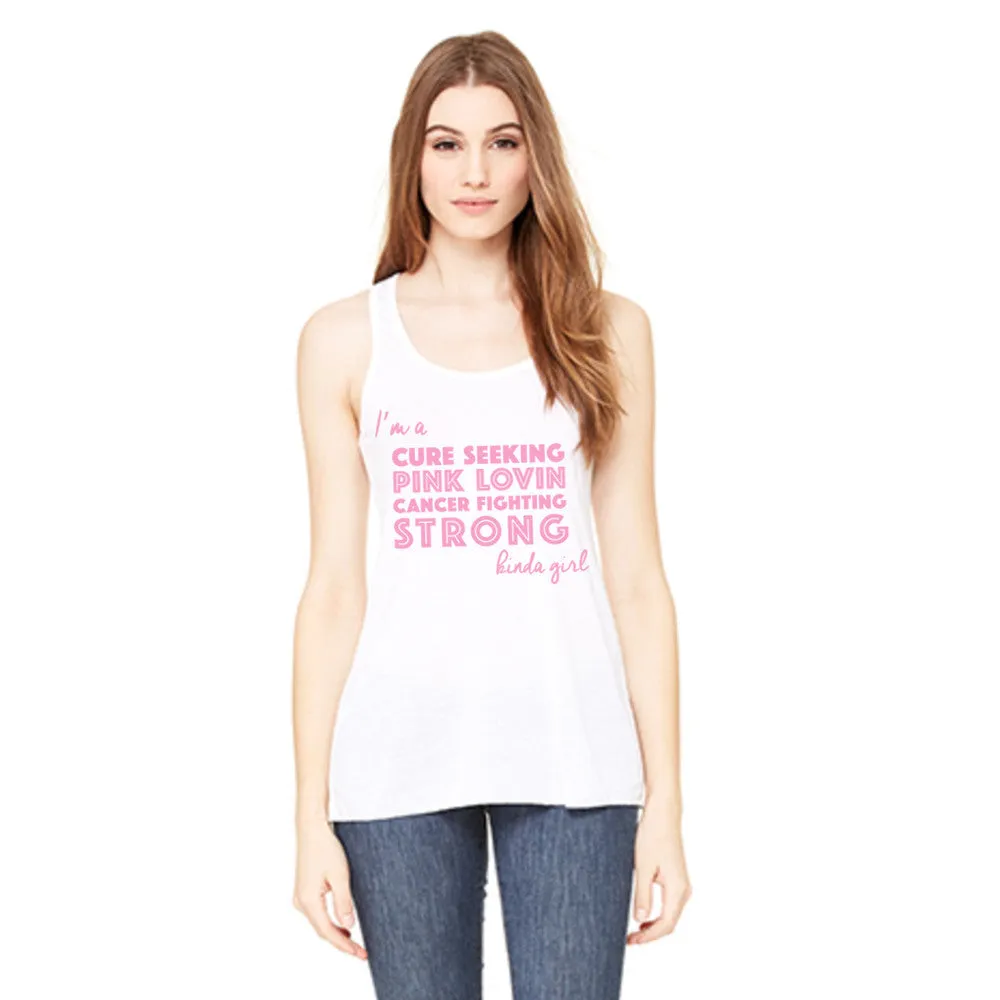 Cure Seeking Wholesale Pink Ribbon Tank Tops