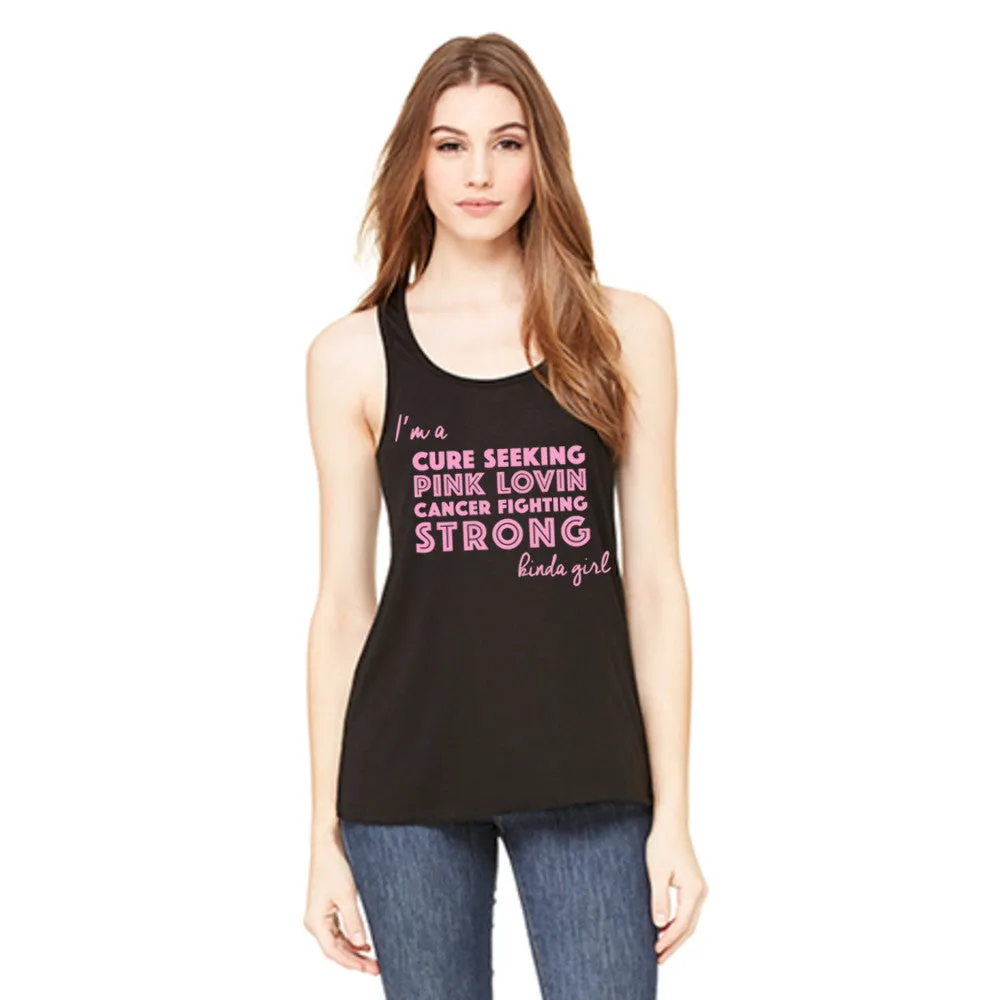 Cure Seeking Wholesale Pink Ribbon Tank Tops