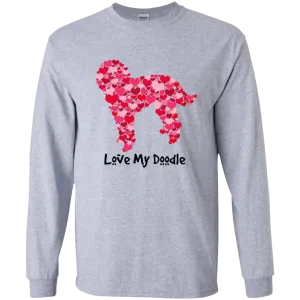 Doodle Hearts Youth (KIDS) LS T-Shirt