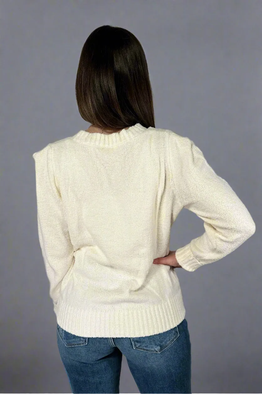 Dulci Sweater - White