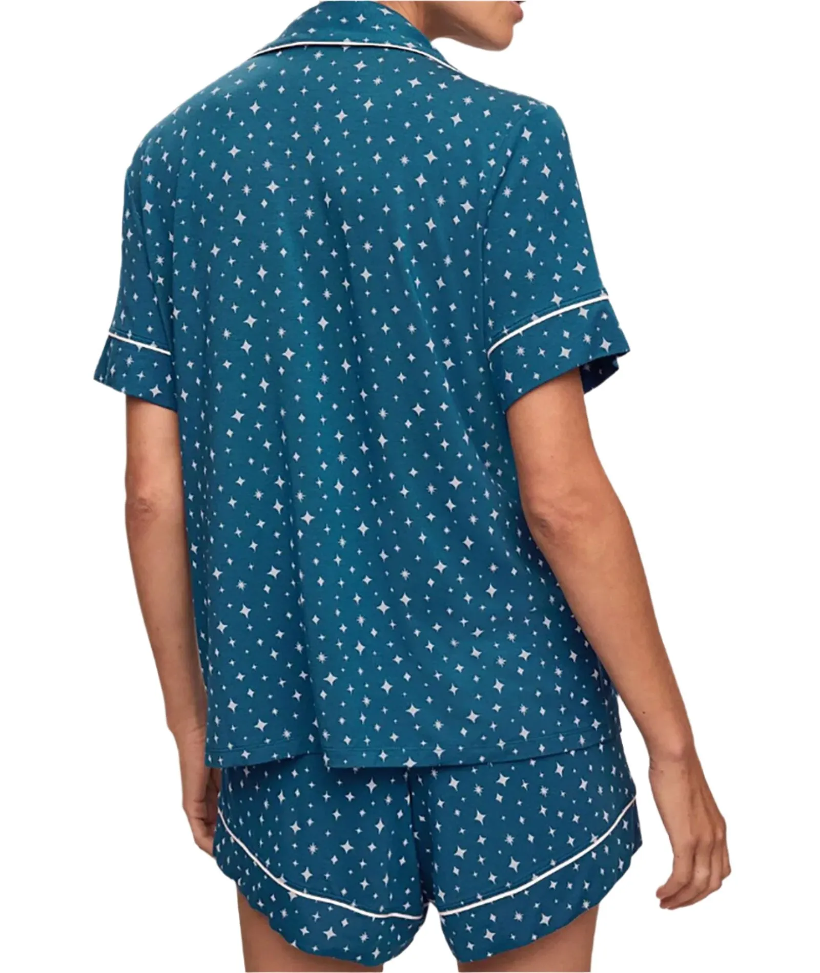 Eberjey Women Gisele Printed Relaxed Short PJ Set Festival Lights