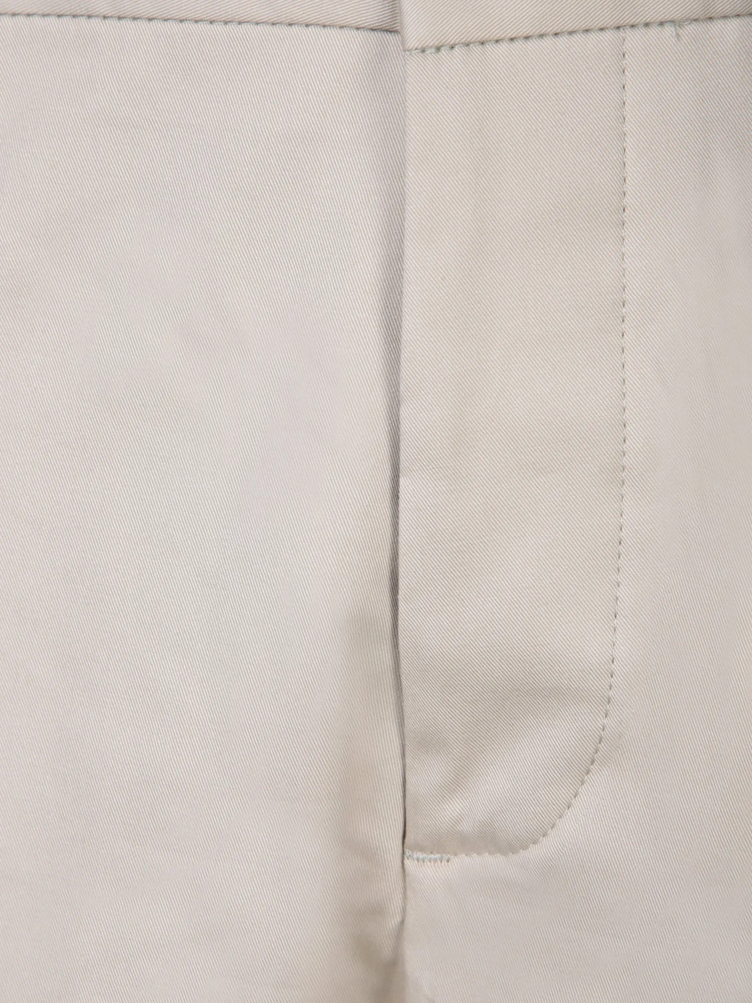 Elegant Gabardine Trousers in Beige