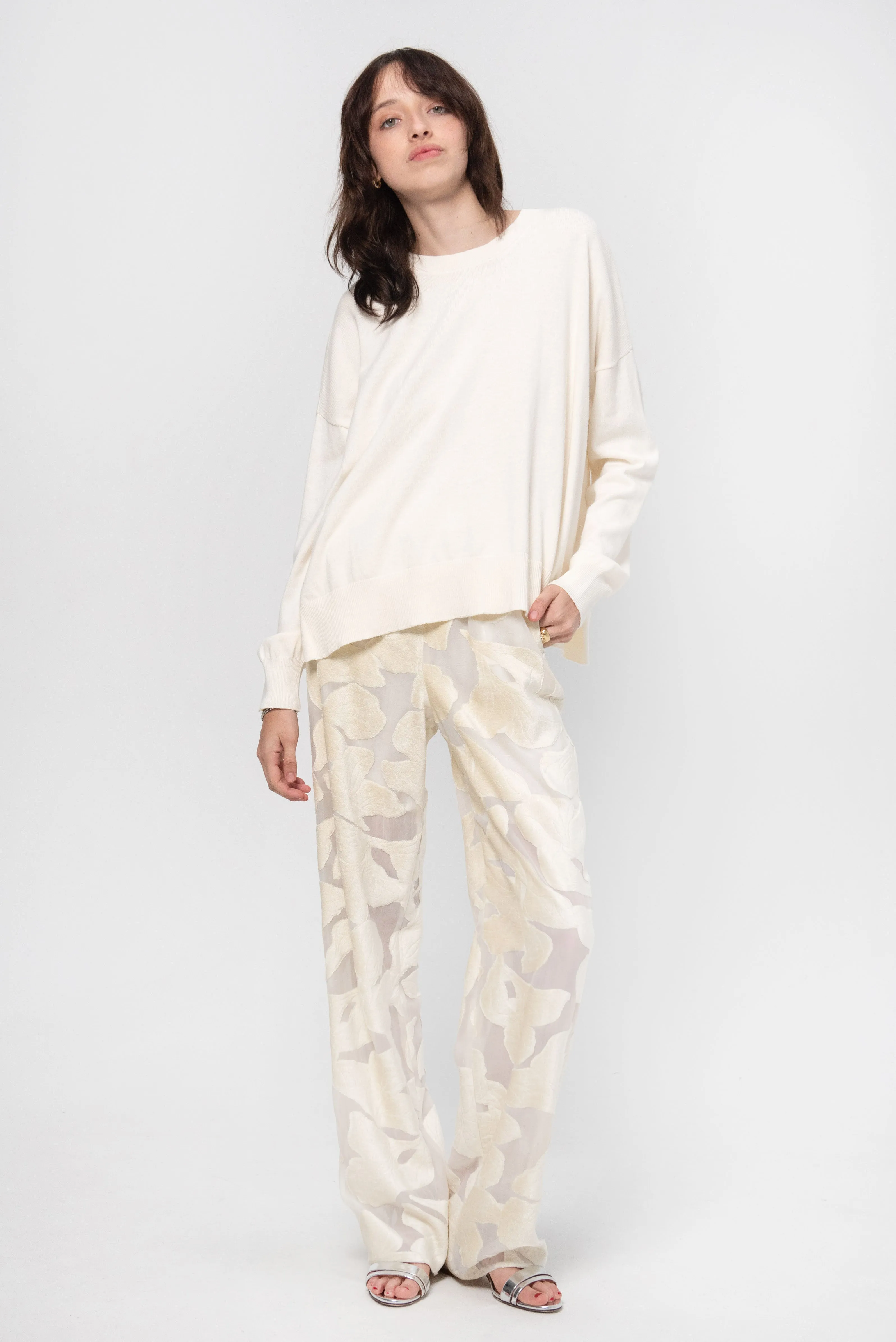 Elle Cotton Cashmere Sweater