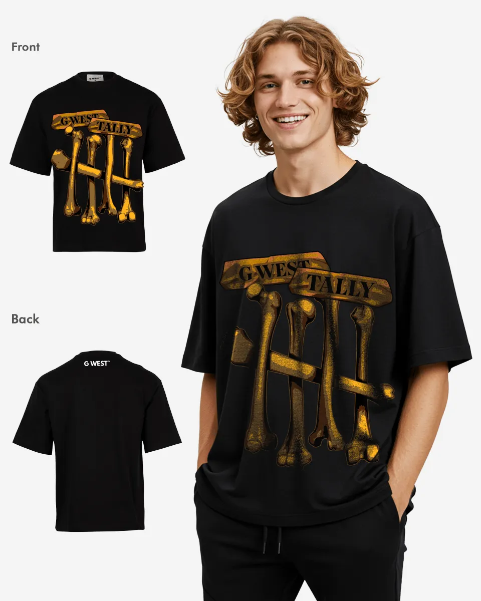 G WEST TALLY OVERSIZED TEE GWROJMT64