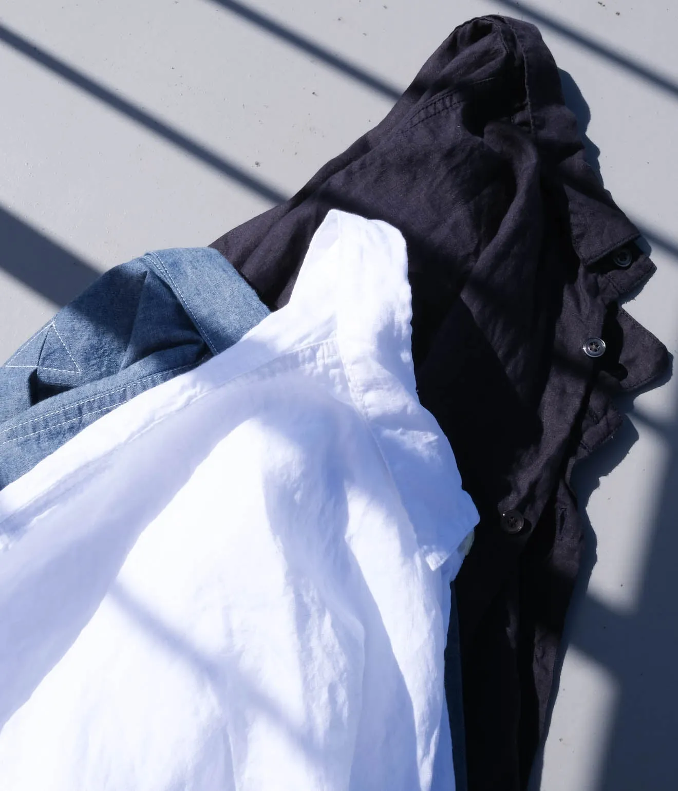 Gurank "Chambray Work Shirts" (Indigo)