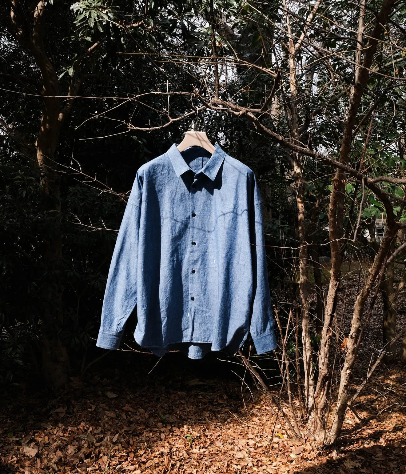 Gurank "Chambray Work Shirts" (Indigo)