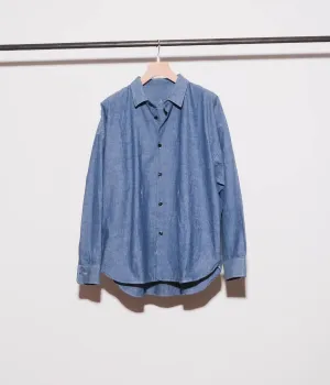 Gurank "Chambray Work Shirts" (Indigo)