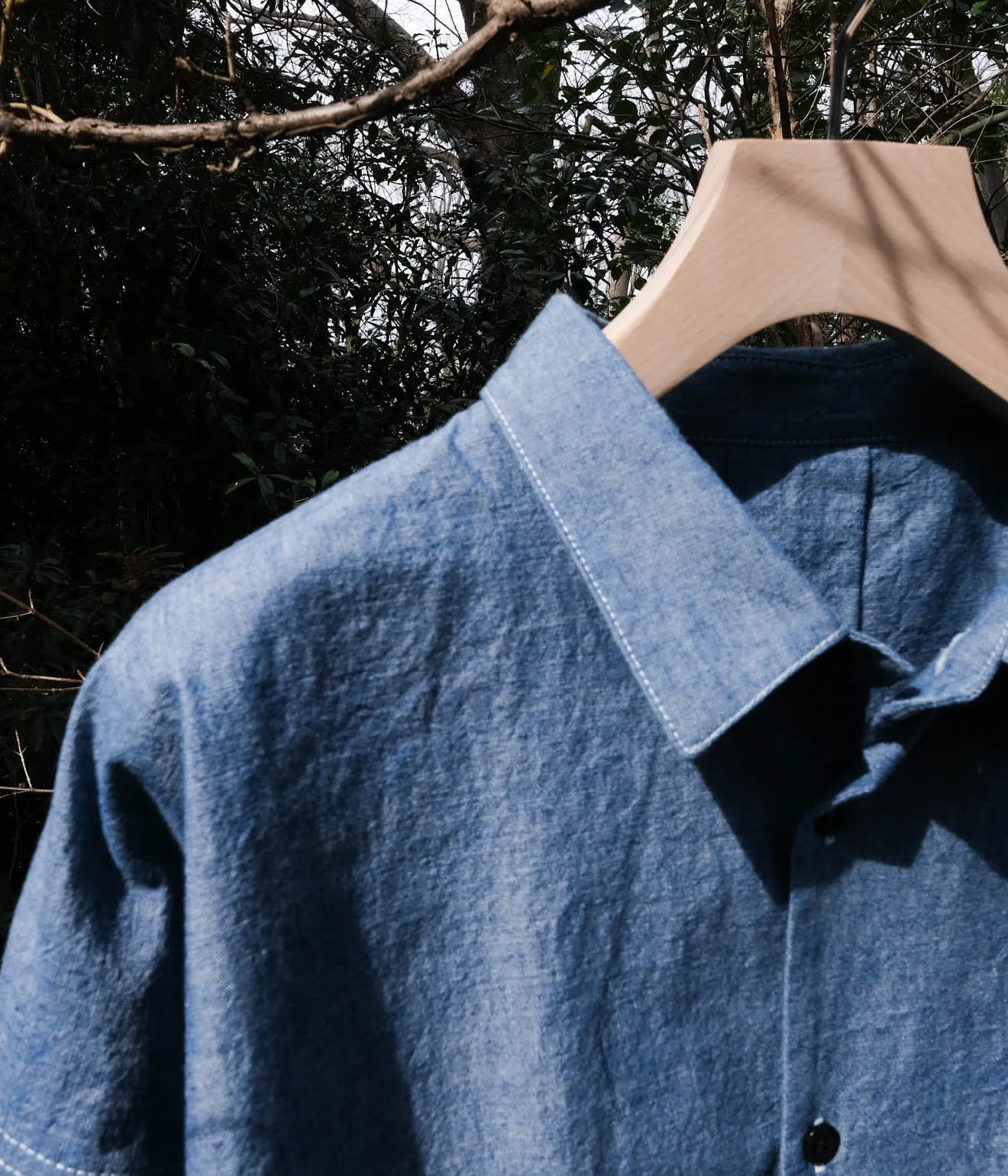 Gurank "Chambray Work Shirts" (Indigo)