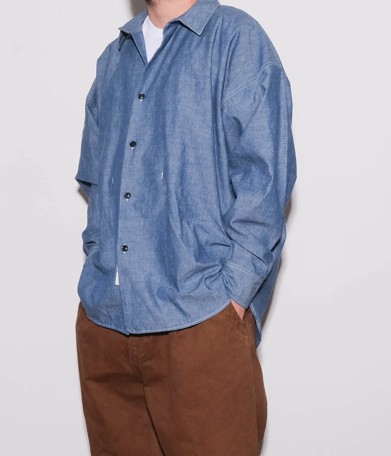 Gurank "Chambray Work Shirts" (Indigo)