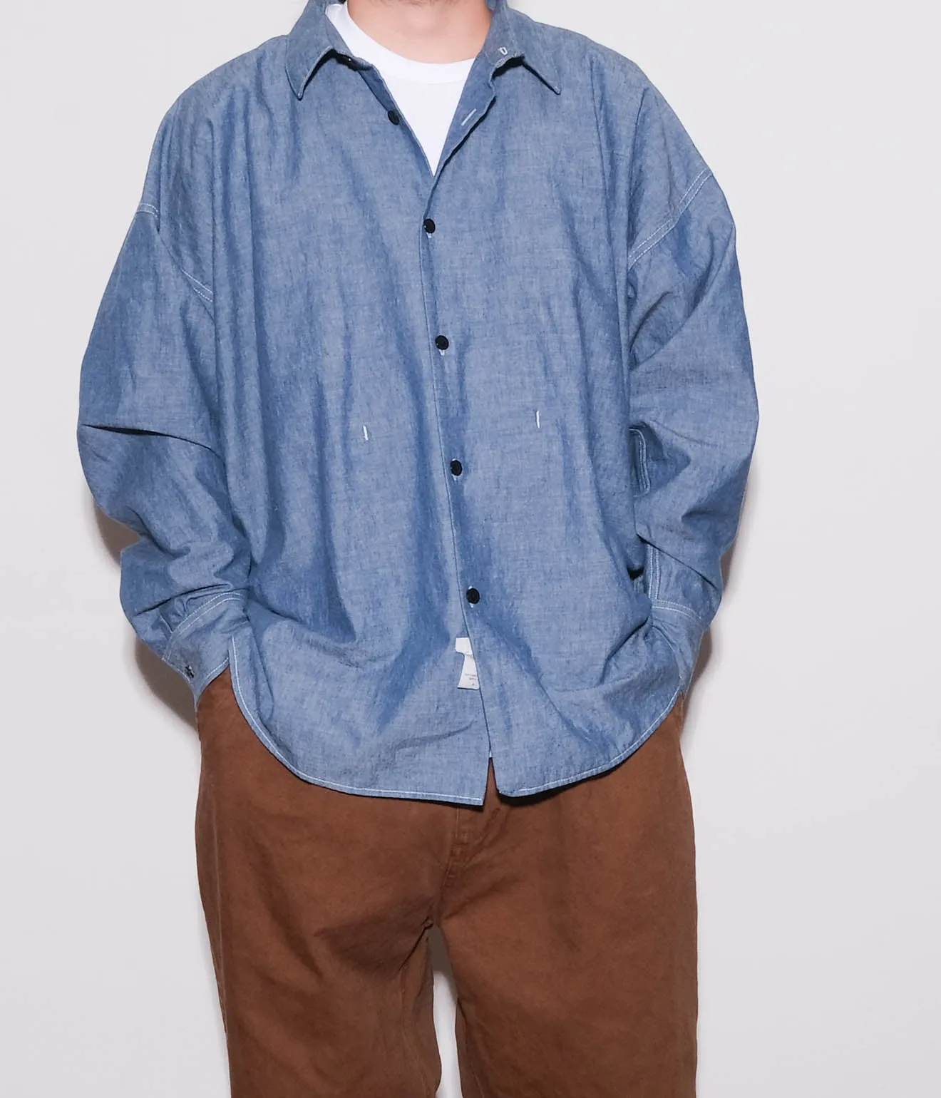 Gurank "Chambray Work Shirts" (Indigo)