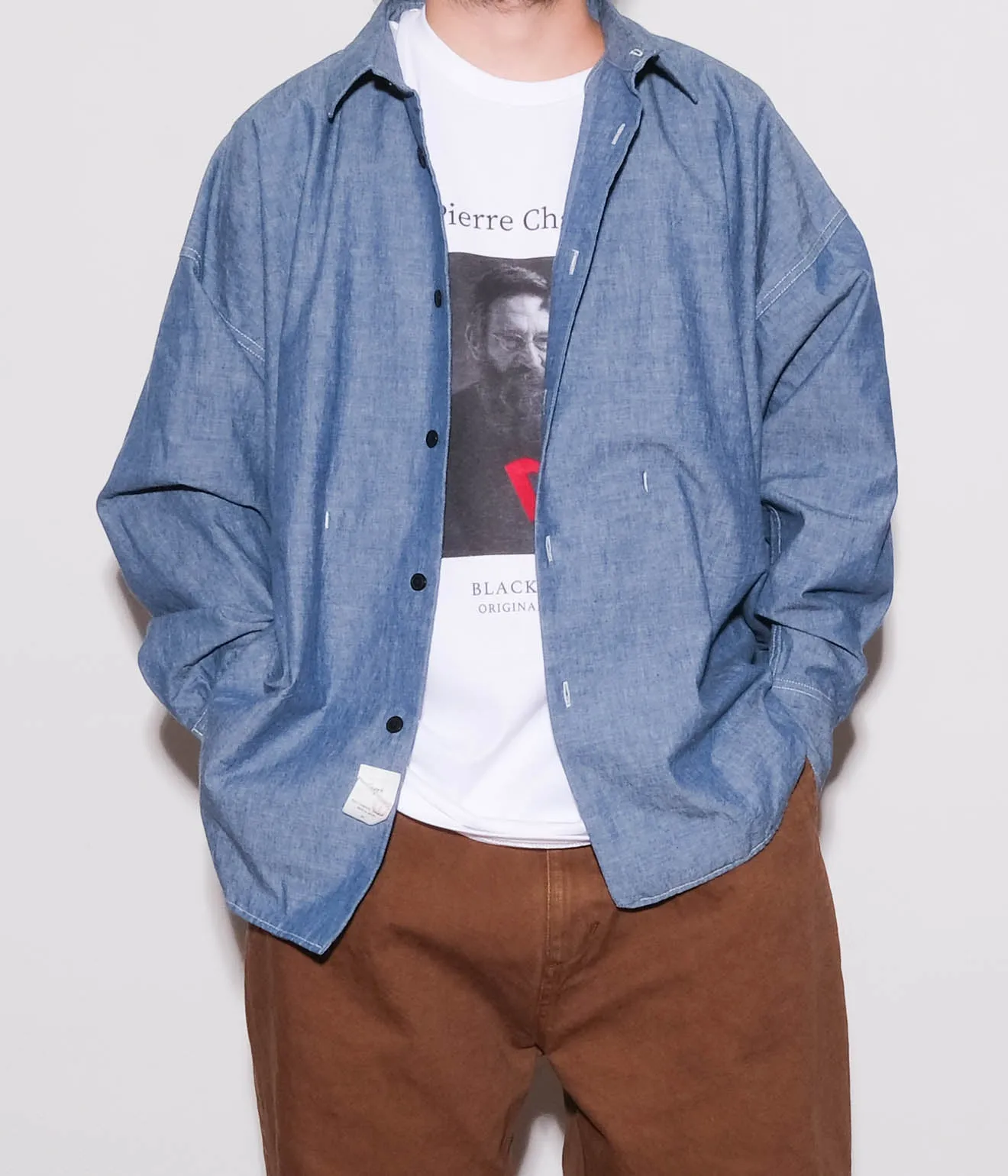 Gurank "Chambray Work Shirts" (Indigo)