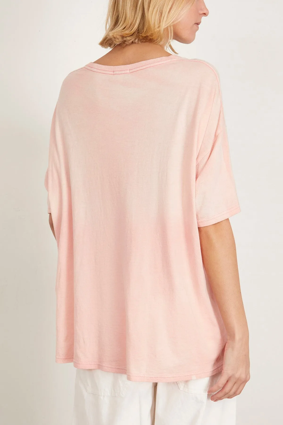 Have a Nice Day Relaxed Tee in Pink