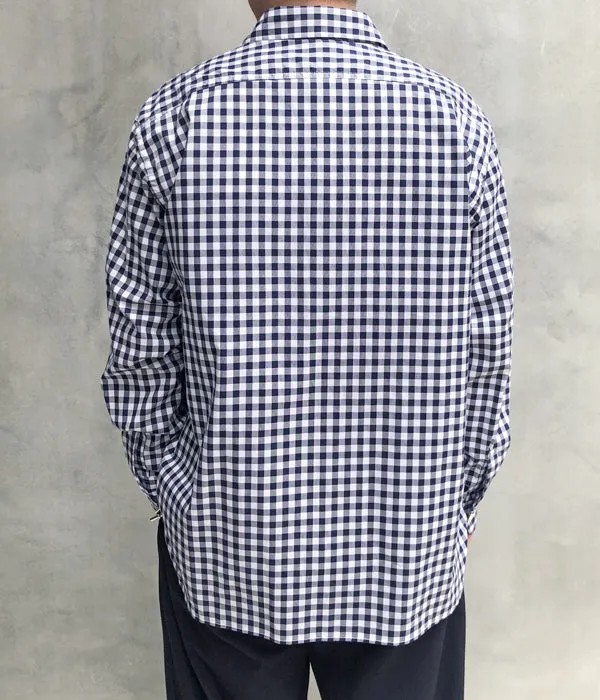 holk/WORK SHIRT (GINGHAM CHECK)