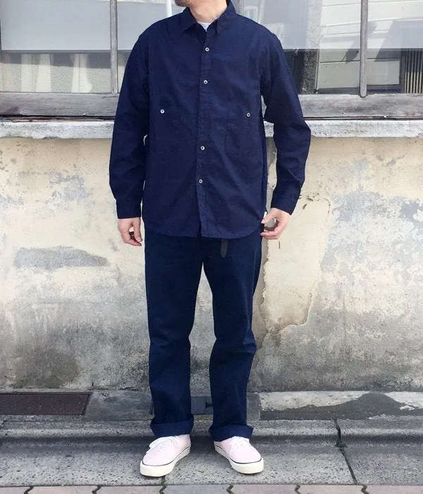 holk/WORK SHIRTS (NAVY)