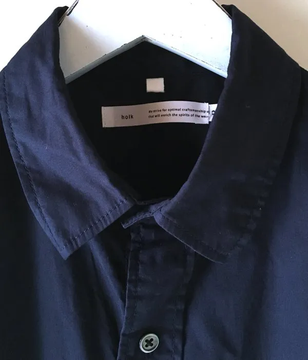 holk/WORK SHIRTS (NAVY)