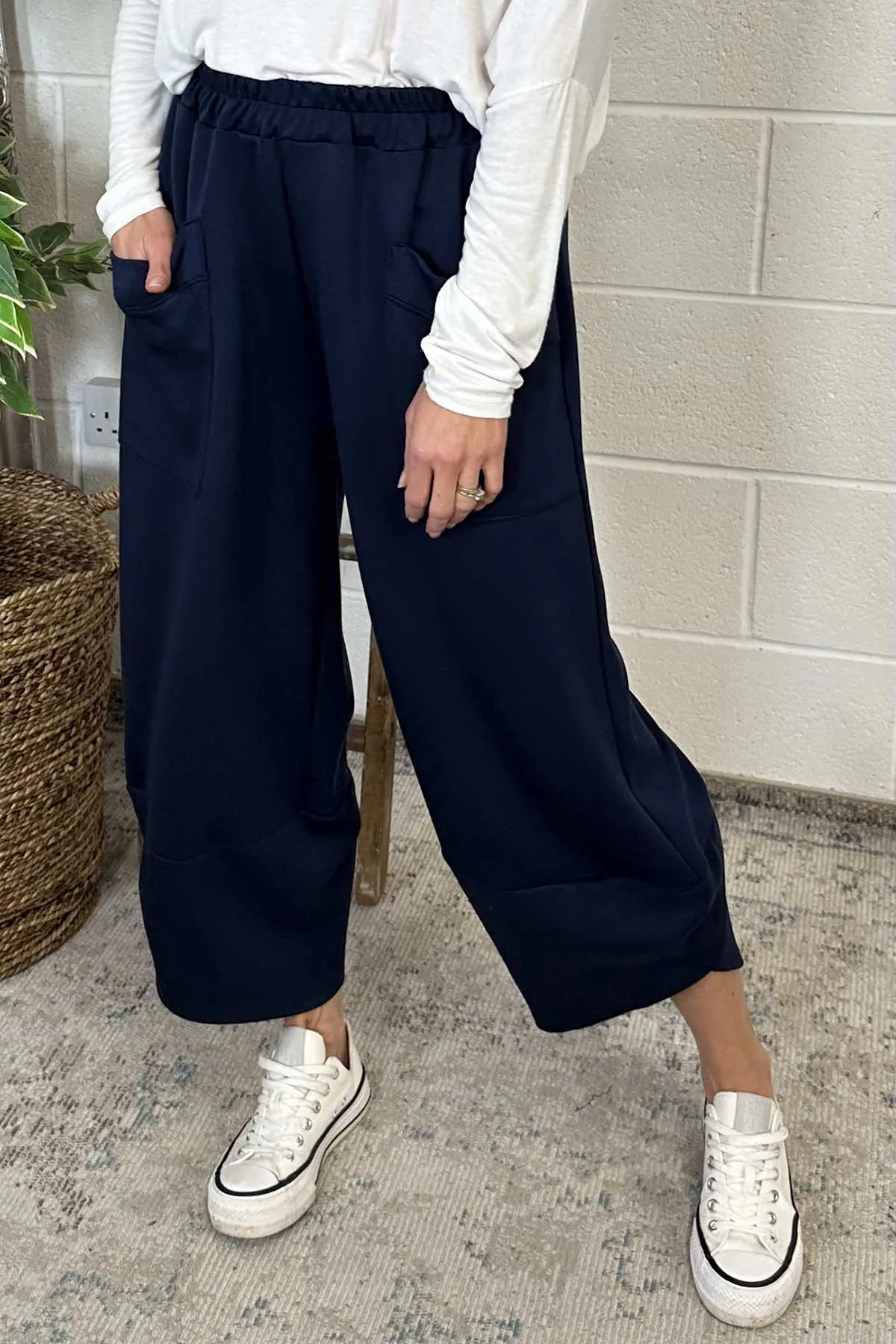 Judith Pocket Trousers Navy