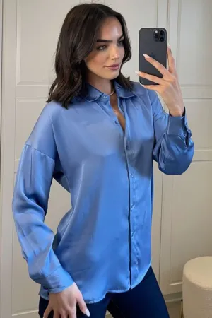 LAPICE SATIN SHIRT