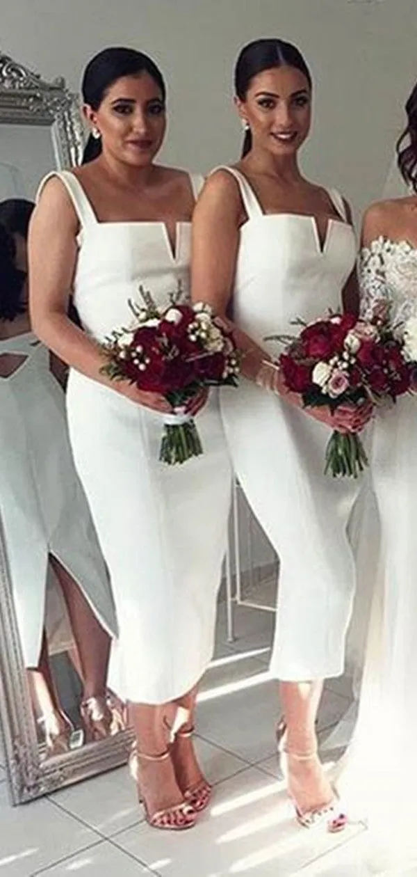Mermaid 2020 Newest Bridesmaid Dresses, Popular Simple Bridesmaid Dresses