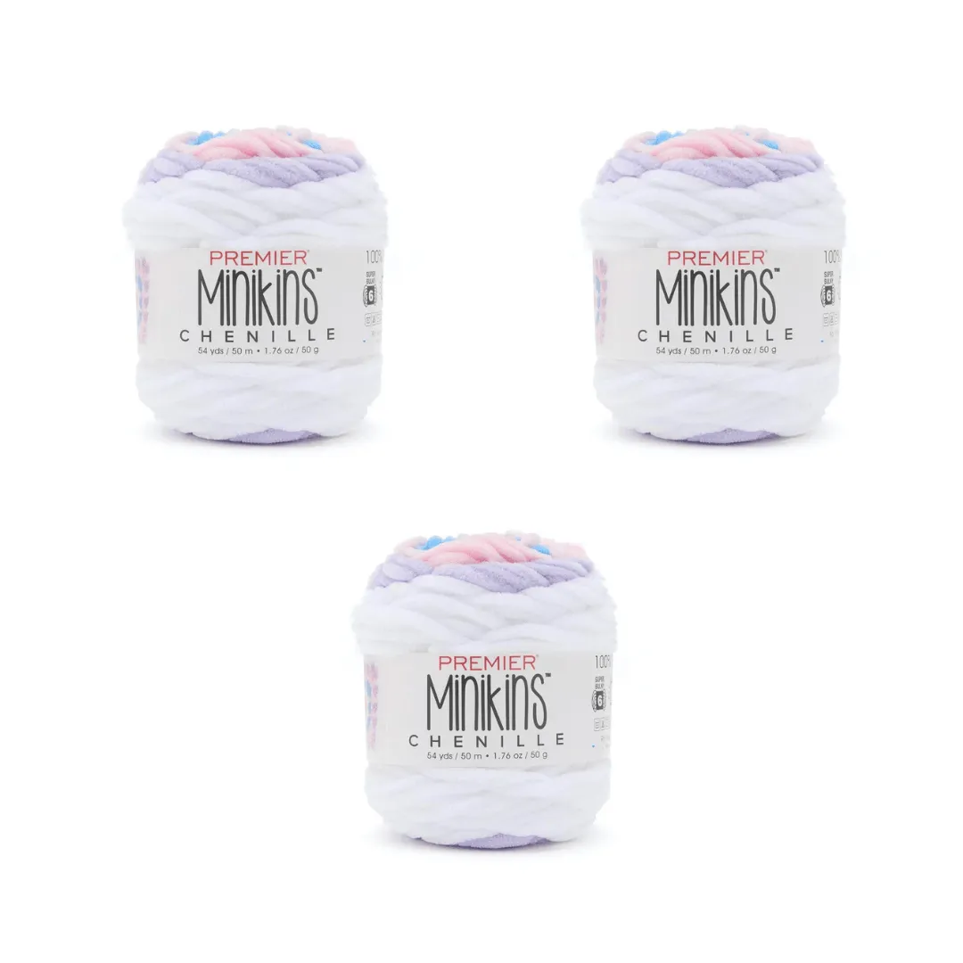 Minikins™ Chenille Bag of 3