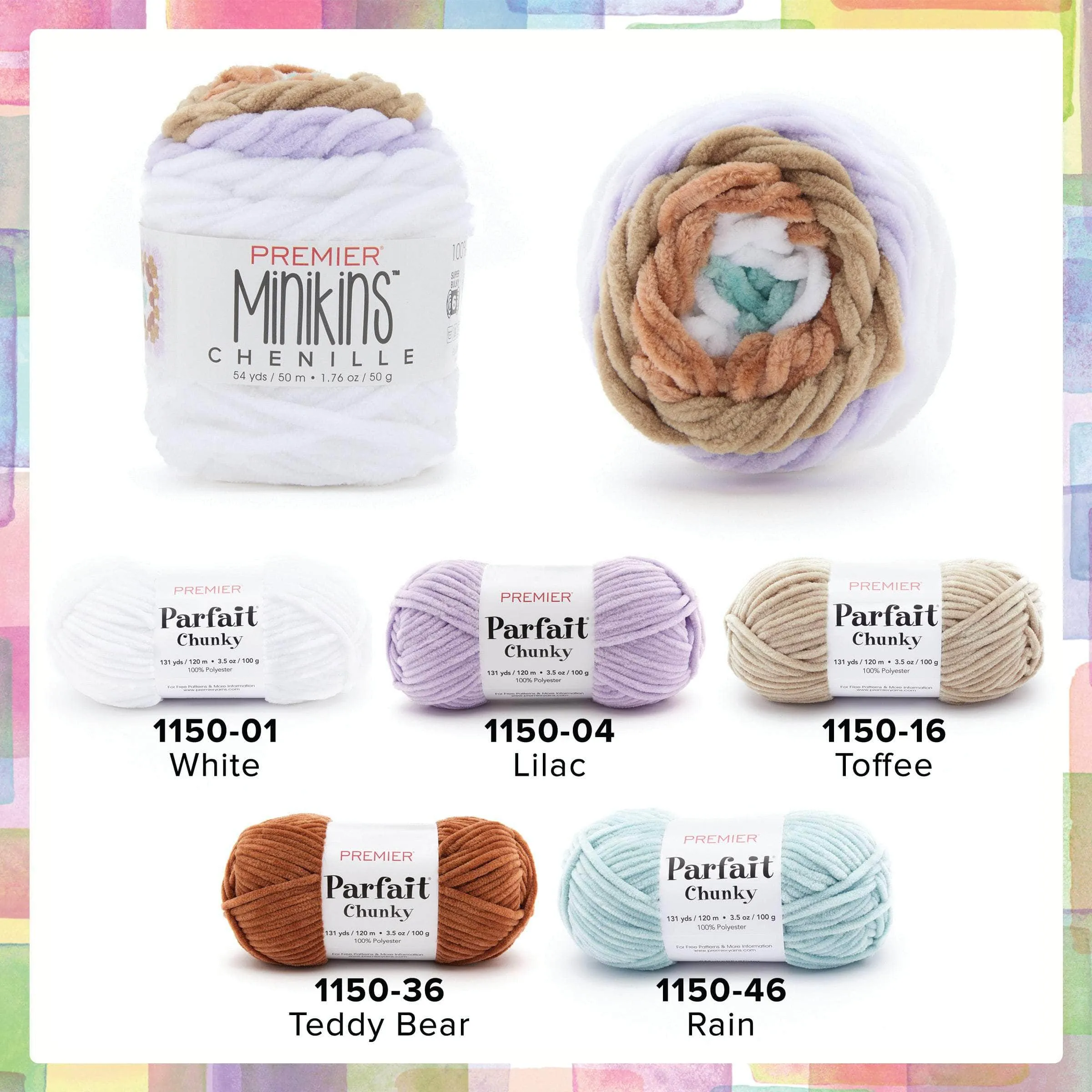 Minikins™ Chenille Bag of 3