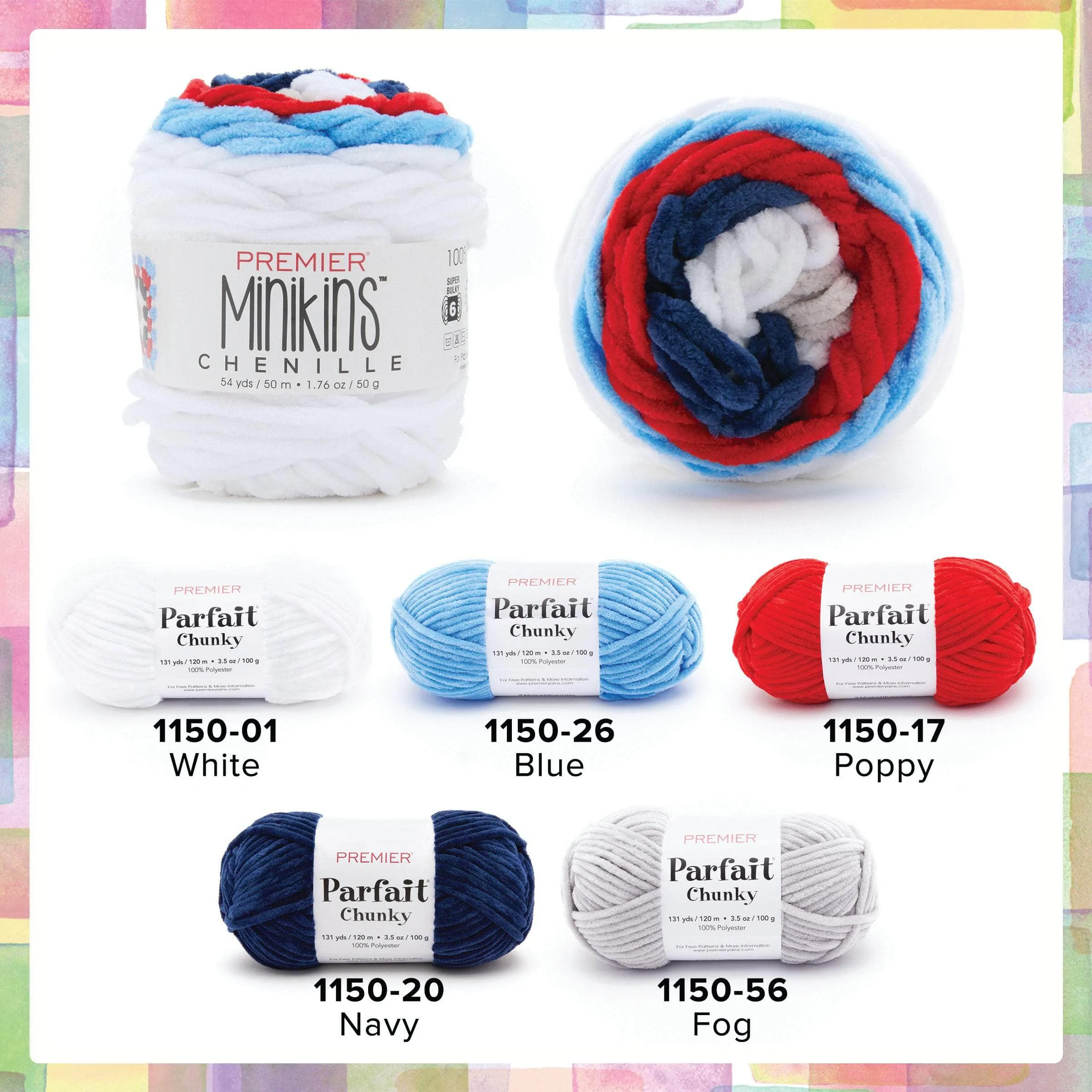 Minikins™ Chenille Bag of 3
