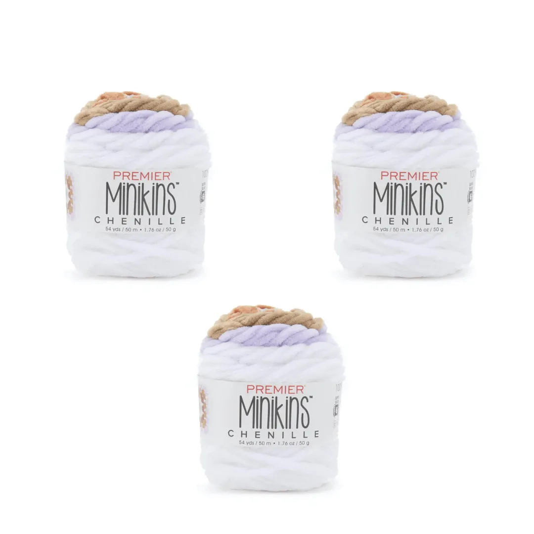 Minikins™ Chenille Bag of 3
