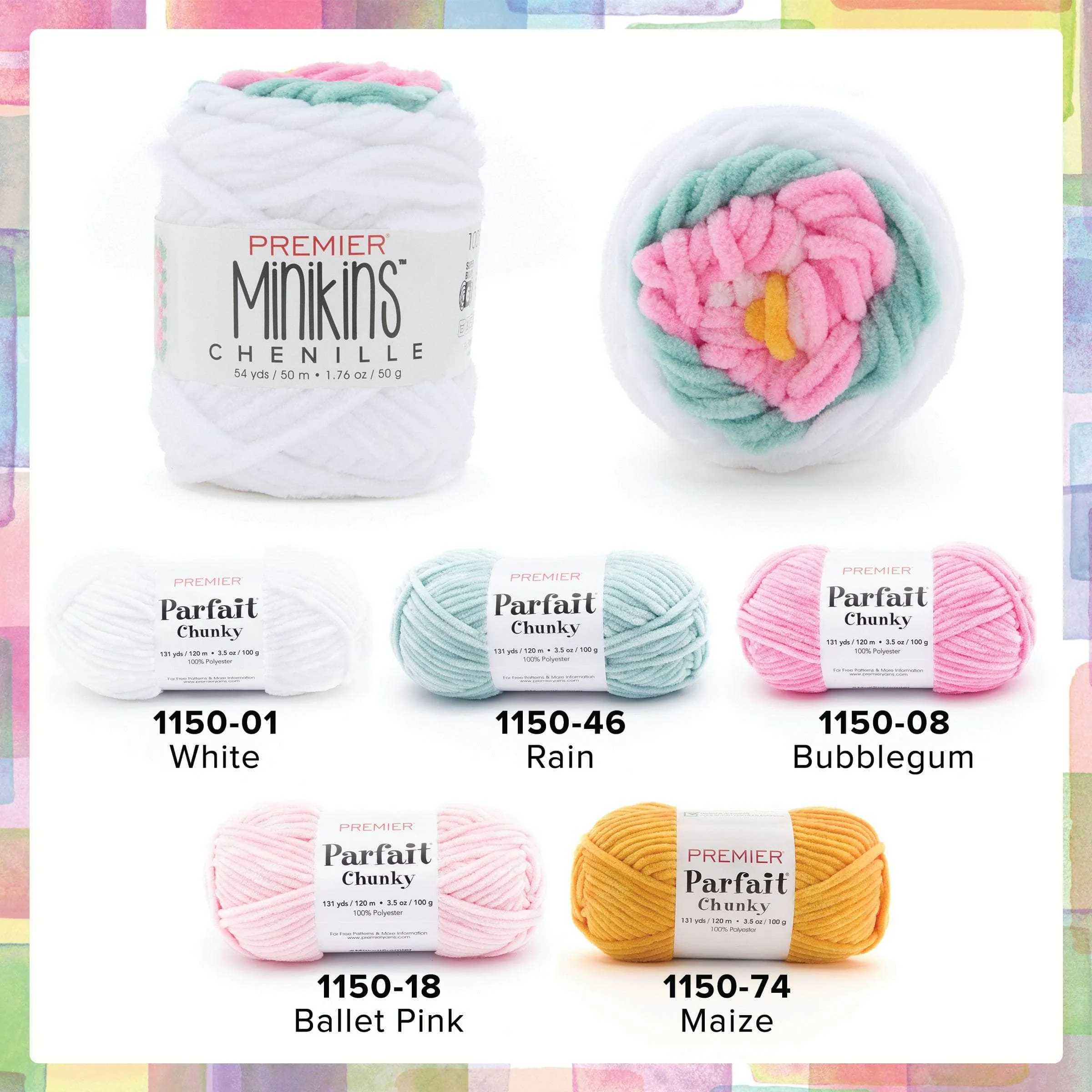 Minikins™ Chenille Bag of 3