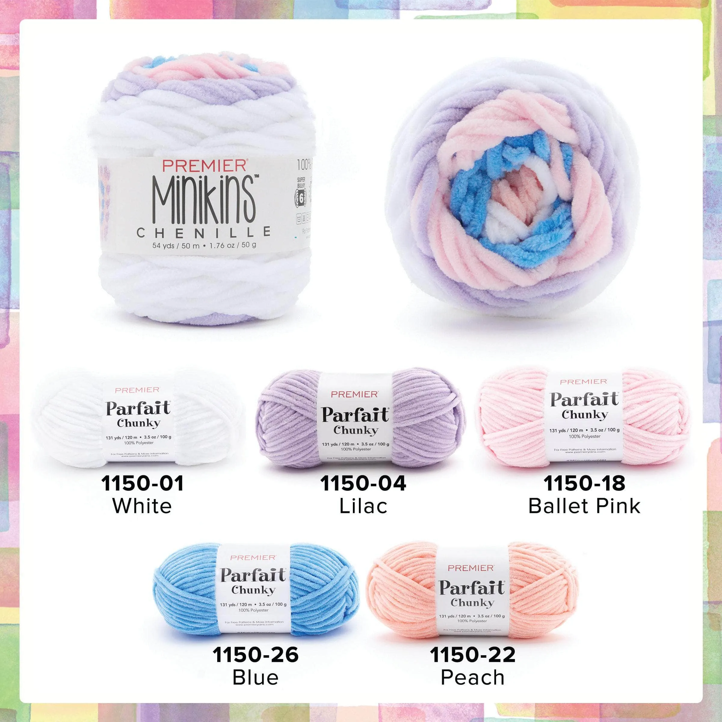 Minikins™ Chenille Bag of 3