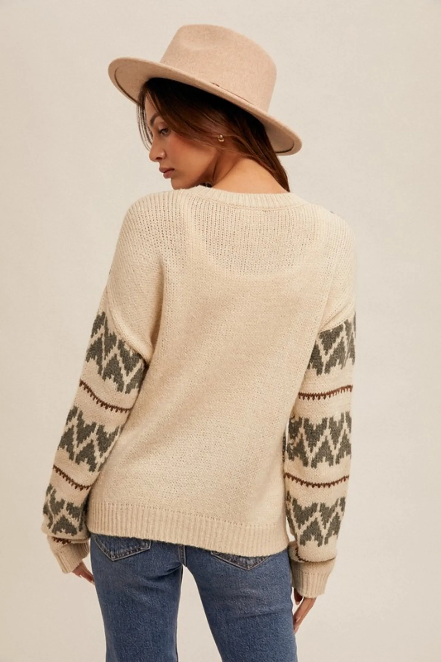 Moers Heart Crew Neck Sweater