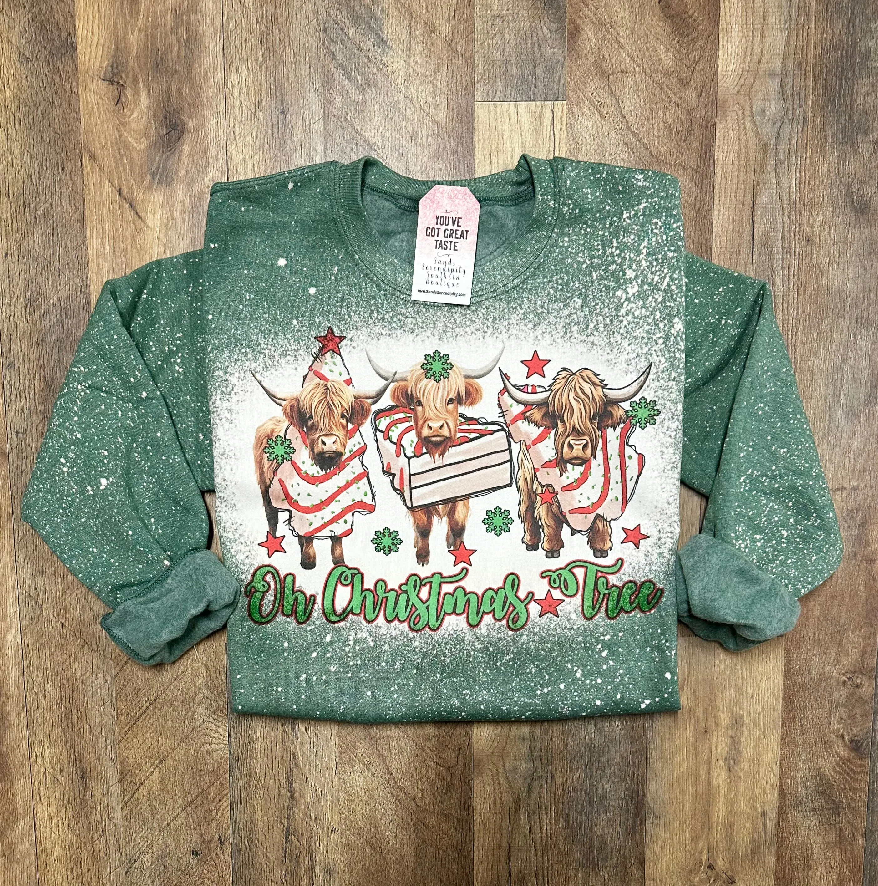 Oh Christmas Tree Cows 🎄