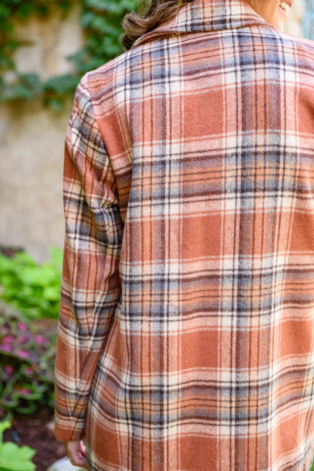 Pumpkin Patch Plaid Jacket