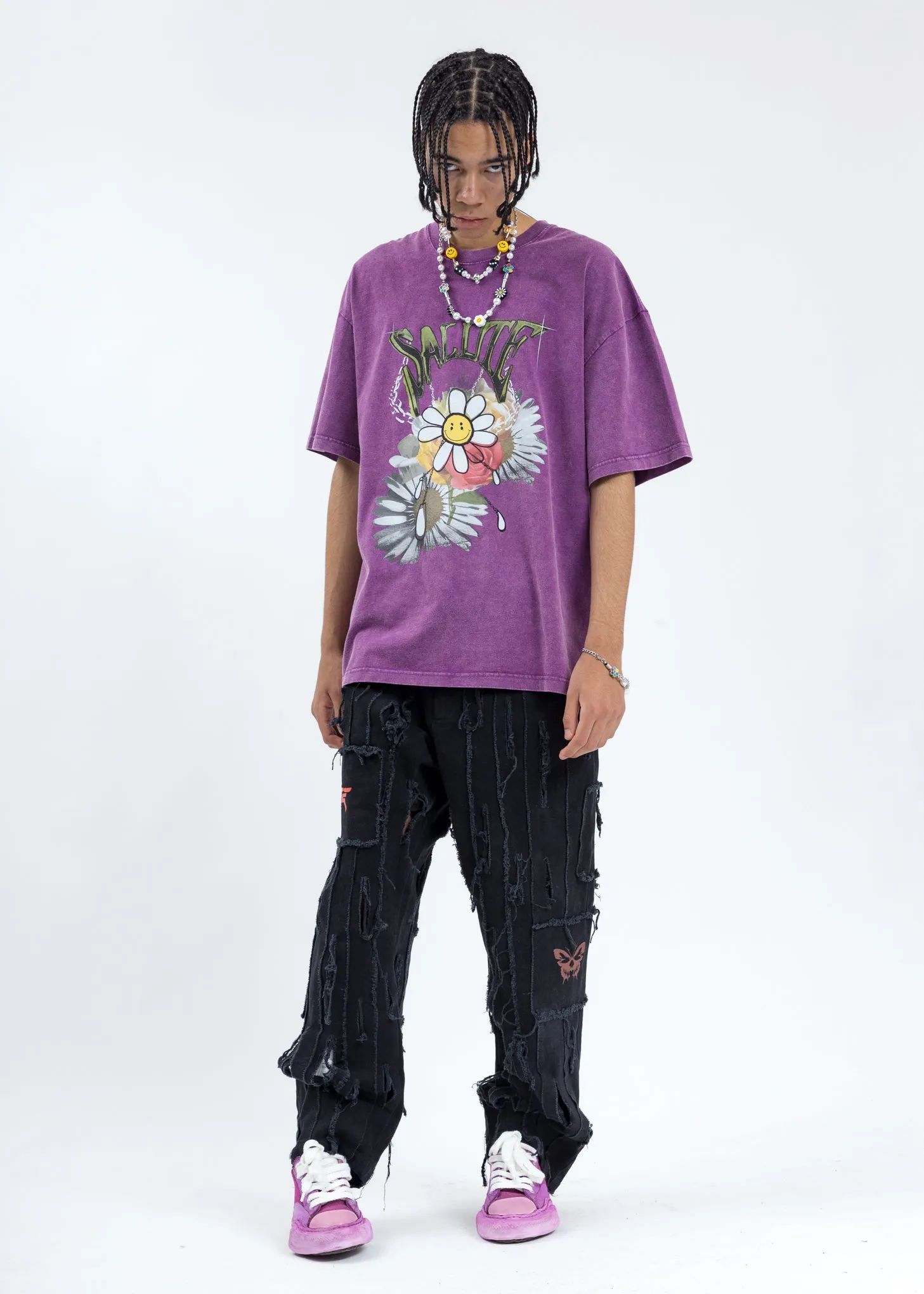 Purple Sunflower T-Shirt