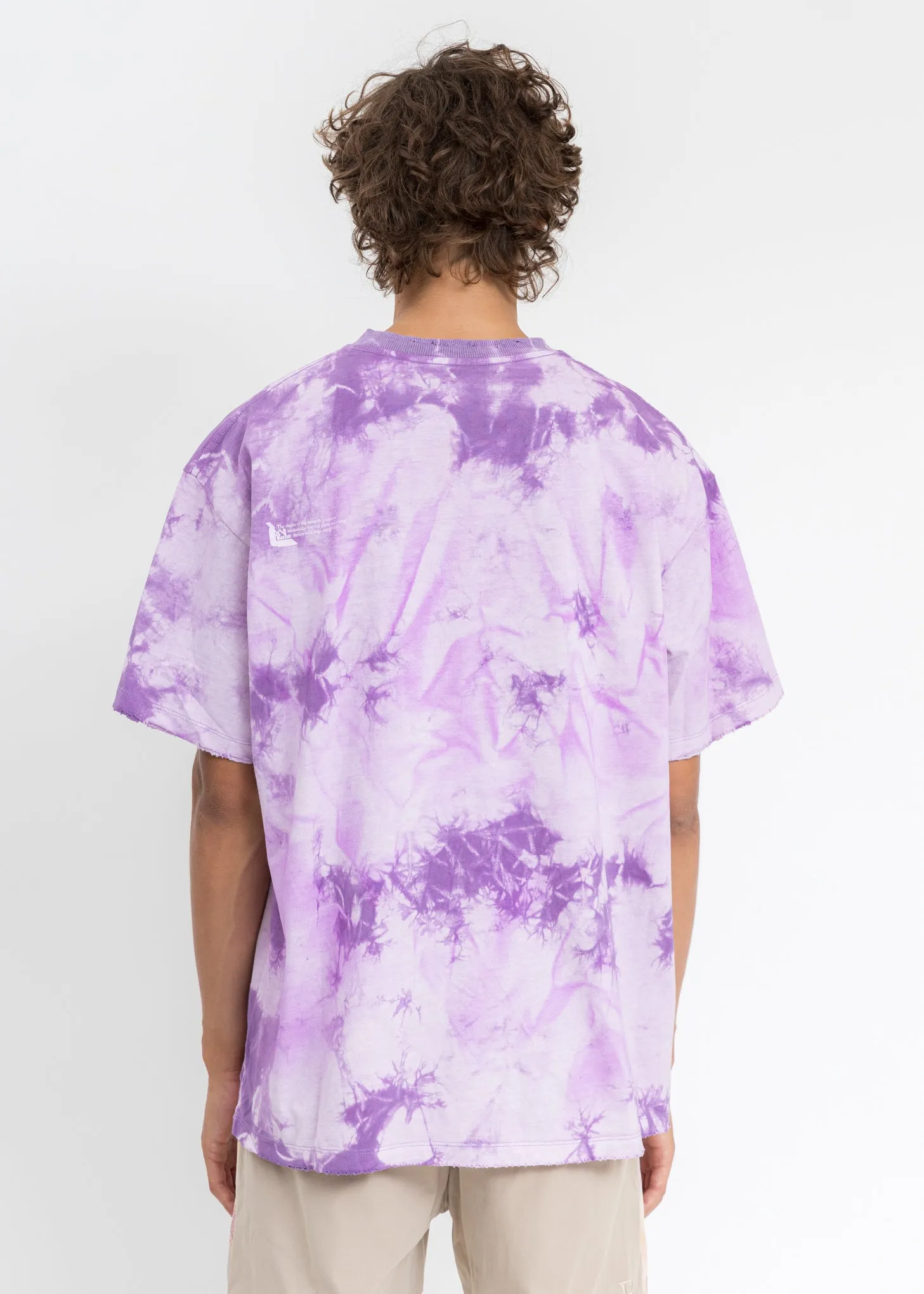 Purple Tie Dye Research T-Shirt