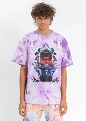 Purple Tie Dye Research T-Shirt