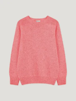 Rose Bud Shetland Crew Neck
