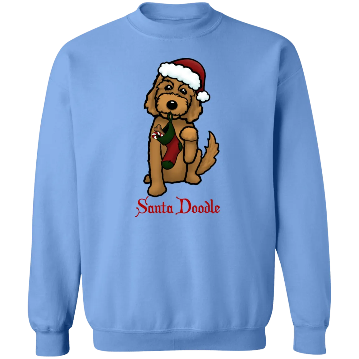 Santa Doodle Pullover Sweatshirt  8 oz.