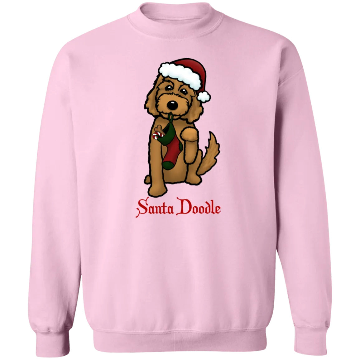 Santa Doodle Pullover Sweatshirt  8 oz.