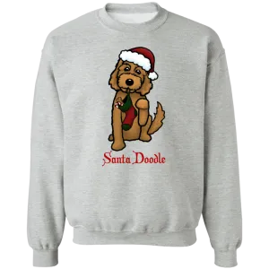 Santa Doodle Pullover Sweatshirt  8 oz.