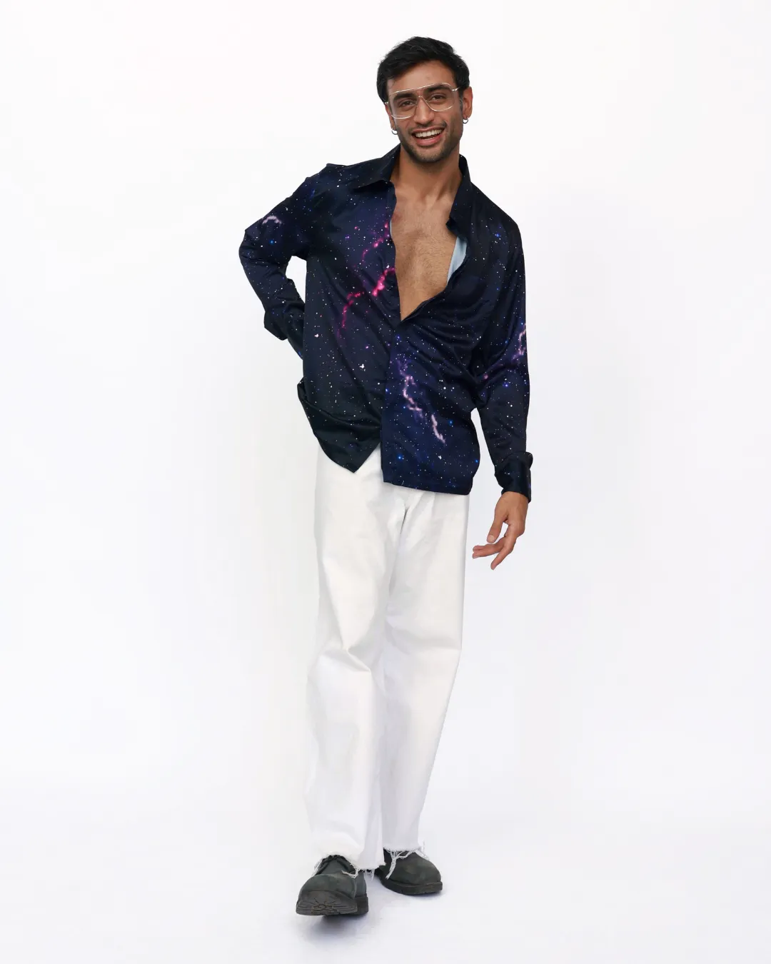 Skyline Dreamscape - Premium Soft Satin Shirt