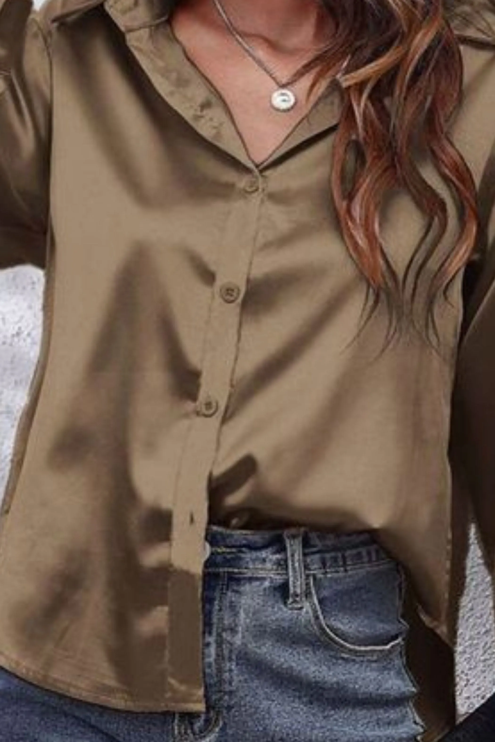 SPRING SATIN SHIRT