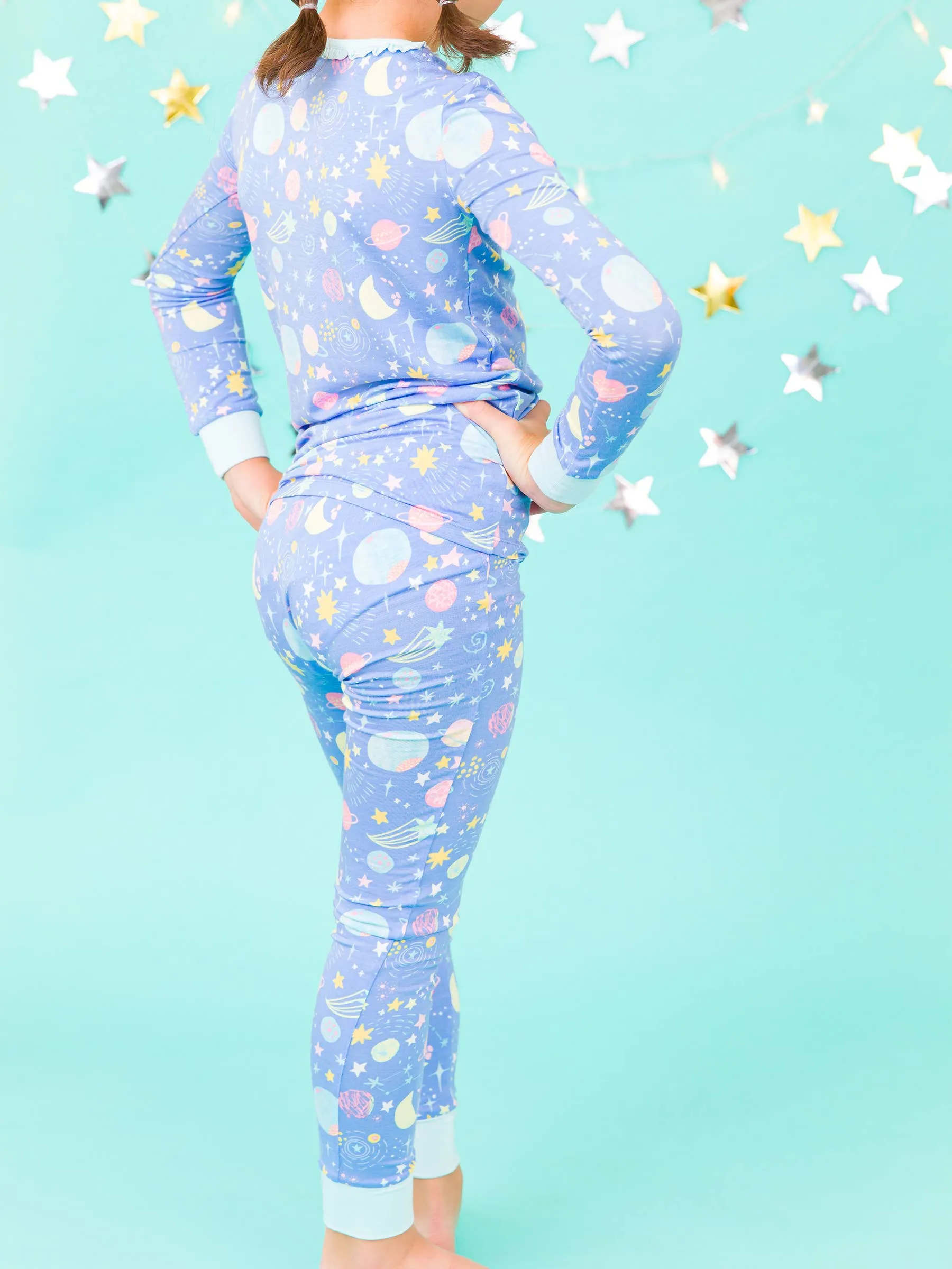 Starry Dreams Bamboo Pajama Set