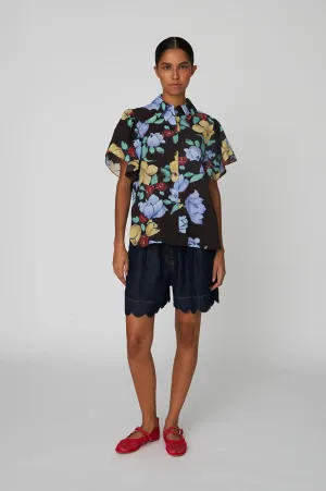 Stella Nova Dark Flower Shirt
