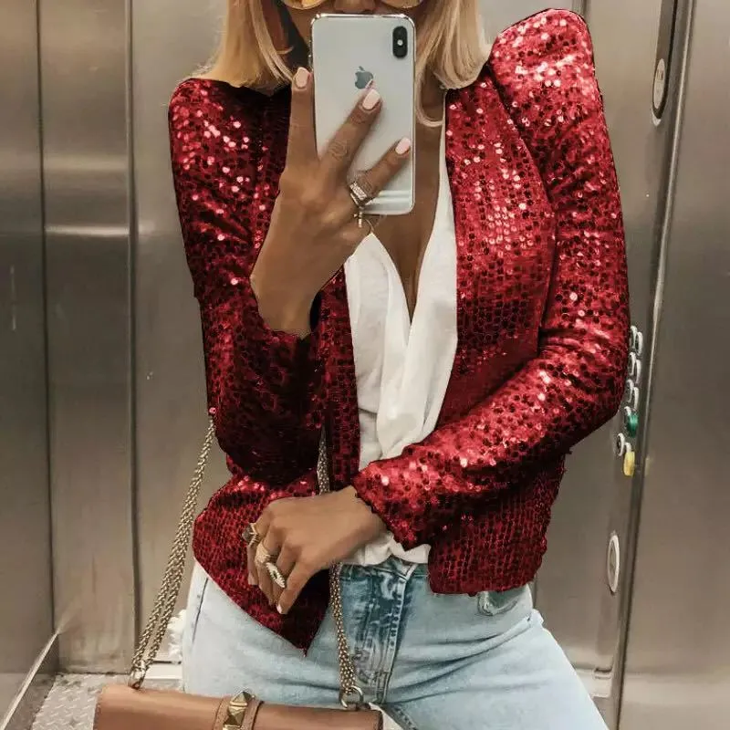 Stijlvolle blazer voor dames - Elegant, modern & veelzijdig, getailleerd & comfortabel, ideaal voor op kantoor