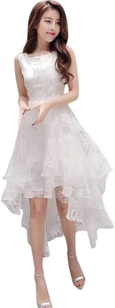 Women's Wedding Guest Bridesmaid Dresses Lace V Neck Embroidery A Line Mermaid Prom Formal Dresses for Wedding Guest