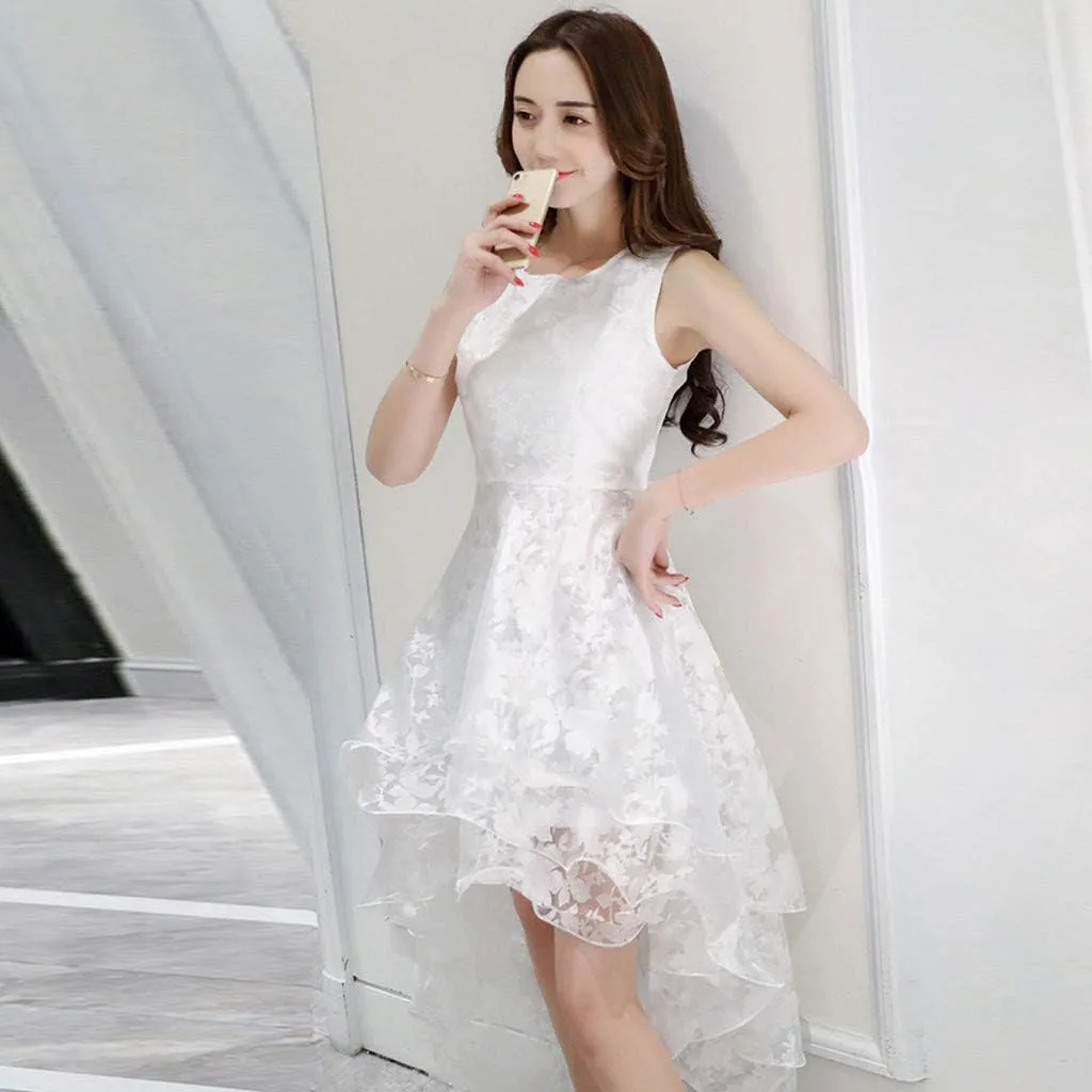 Women's Wedding Guest Bridesmaid Dresses Lace V Neck Embroidery A Line Mermaid Prom Formal Dresses for Wedding Guest